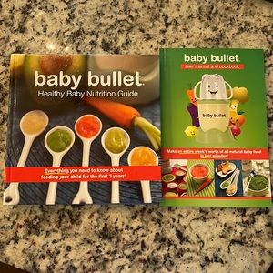 Baby bullet user manual and cookbook + baby bullet healthy baby nutrition guide